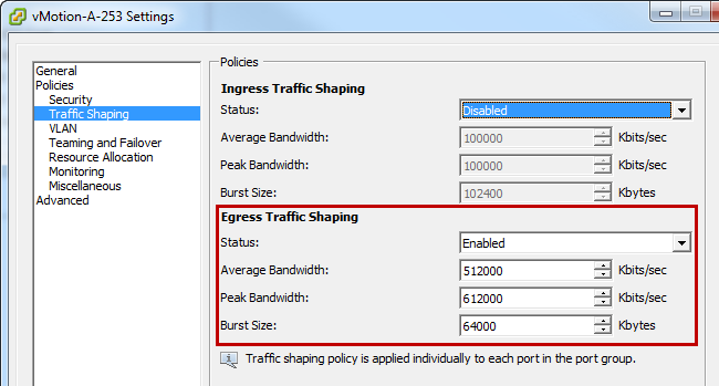 traffic-shaping-config